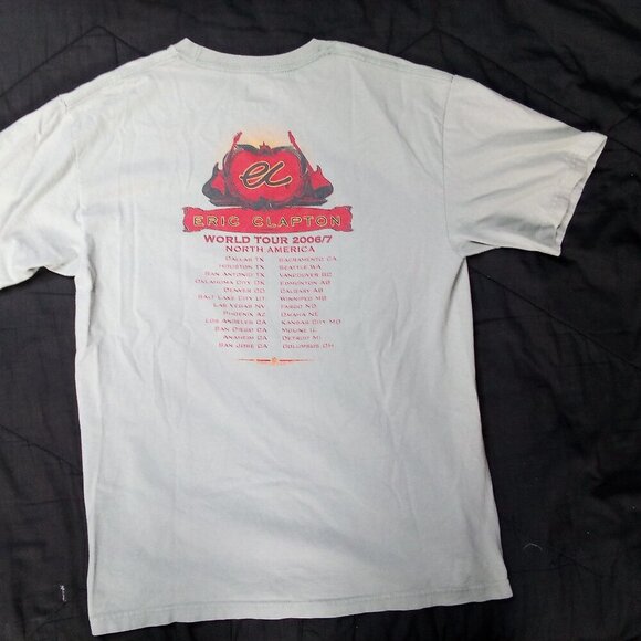 Vintage Eric Clapton World Tour 2006-07 T-Shirt - Picture 6 of 8